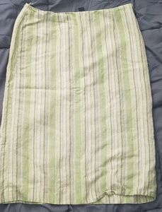 Norton McNaughton Striped Skirt (Women's size 14)